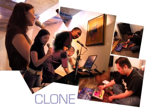 Clone performing live